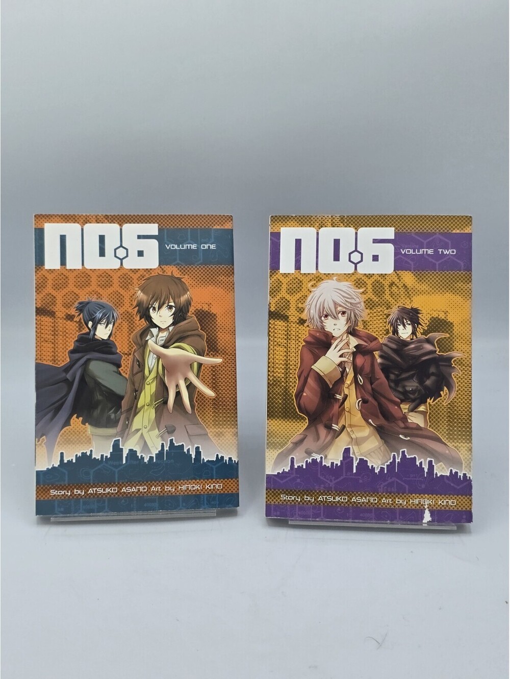 Lot Of 2~Manga Softcovers~No.6~Vols. One & Two~Atsuko Asano~Kino~KC Comics